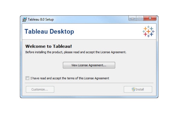 Tableau 环境配置