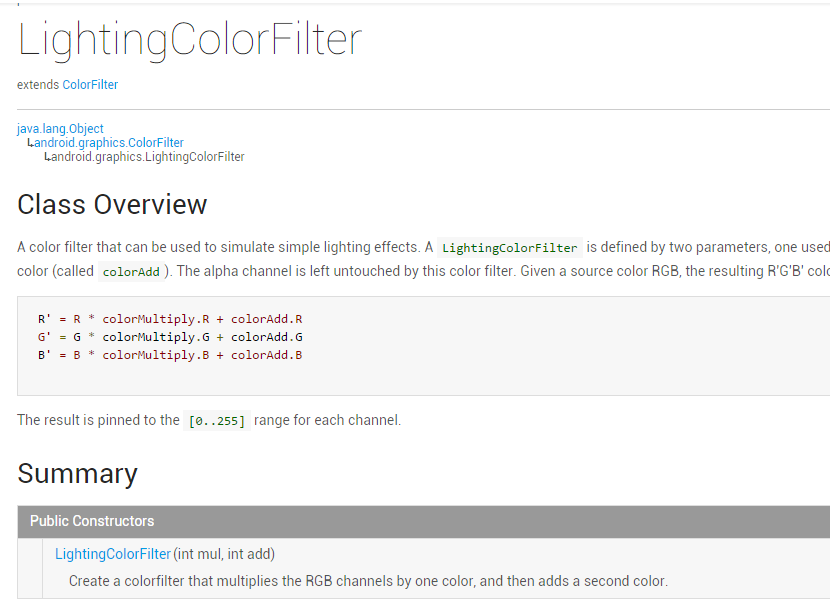 8.3.10 Paint API之—— ColorFilter(颜色过滤器)(2-3)
