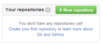 1.5.2 Git之使用GitHub搭建远程仓库